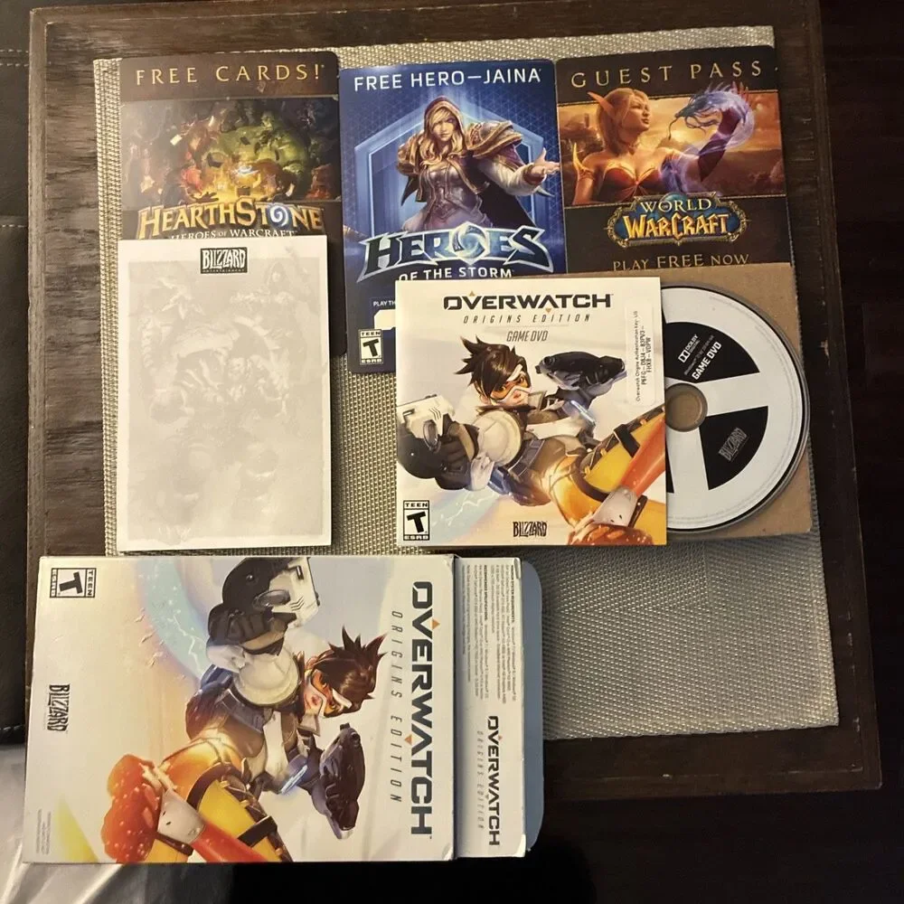 Overwatch Origins Edition PC Game Boxed Set Windows 2016 Blizzard